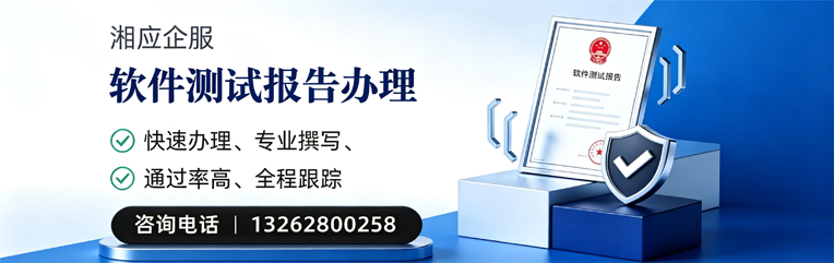 湘潭软件检测报告申请服务