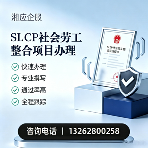 湘潭SLCP社会劳工整合项目申报服务