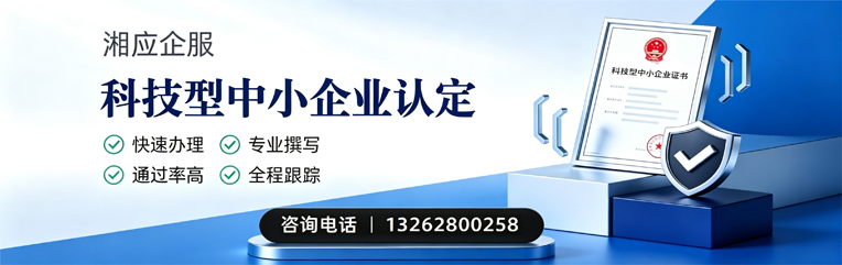 湘潭科技型中小企业认定申报服务